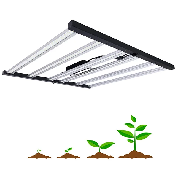 Electronic 600w 660w 720w Samsung LM281b LED Grow Light Fixture